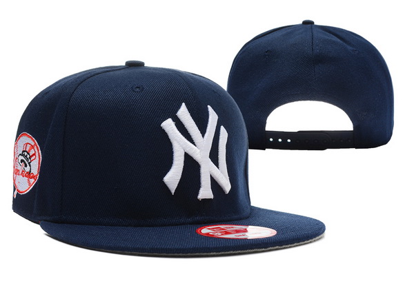 MLB New York Yankees NE Snapback Hat #178